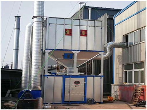 家具廠中央除塵系統廢氣治理工程